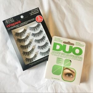 NWT Ardell professional wispies & Duo glue bundle